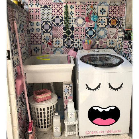 Cesto Telado Com Tampa Reciclado Branco Preto Cinza 30L