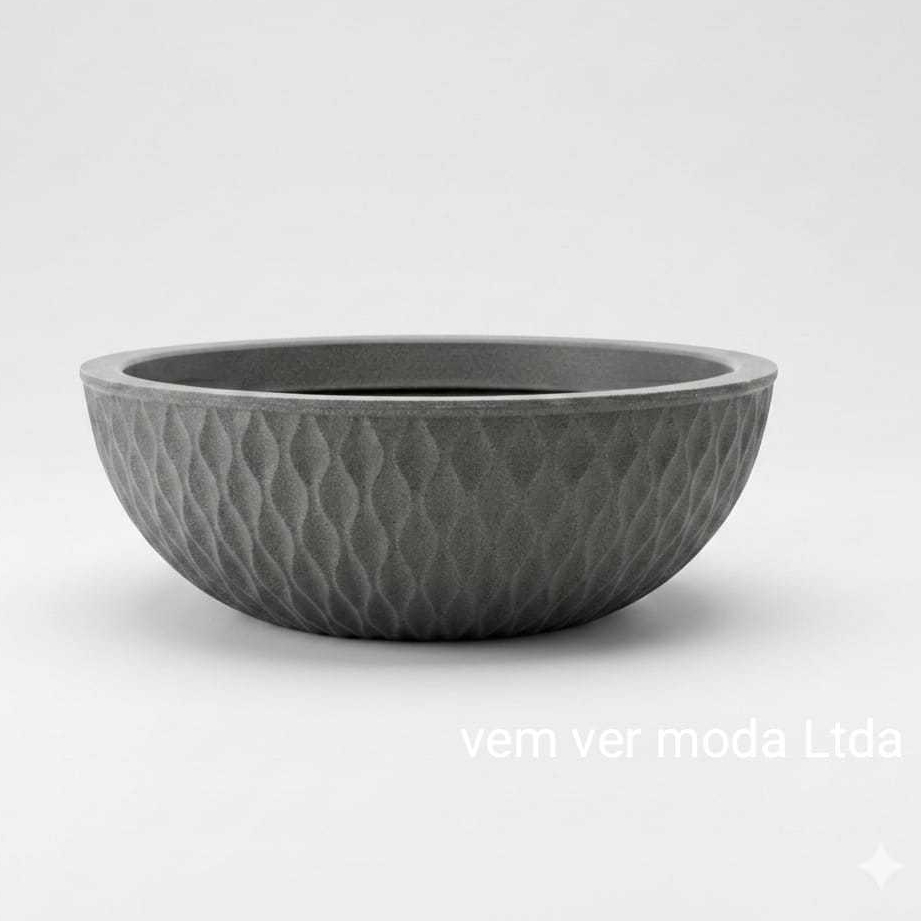 Vaso Bacia Horizontal Grande 50x18 em Polietileno para Jardim e Plantas em Oferta na Shopee