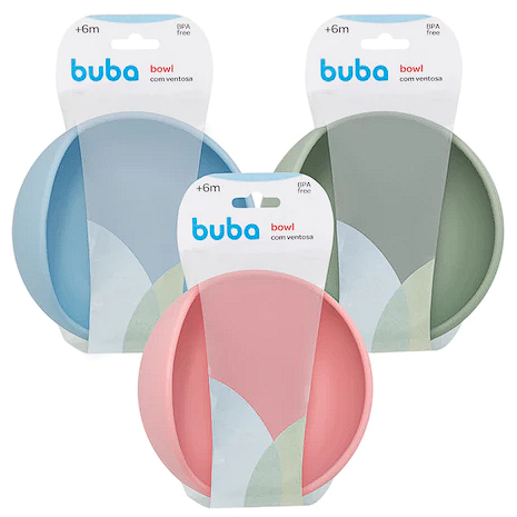 Bowl em Silicone com Ventosa Buba 350ml Segura para Refeições Práticas do Bebe em Oferta na Shopee