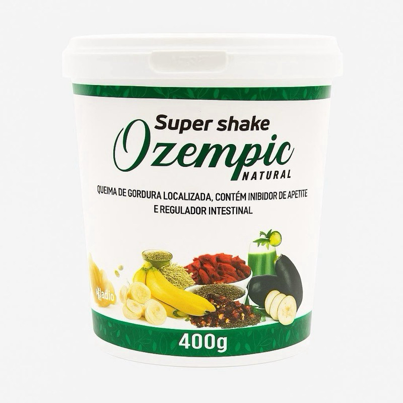 Shake Nutritivo com Mix Farinhas funcionais. Suplemento Natural.