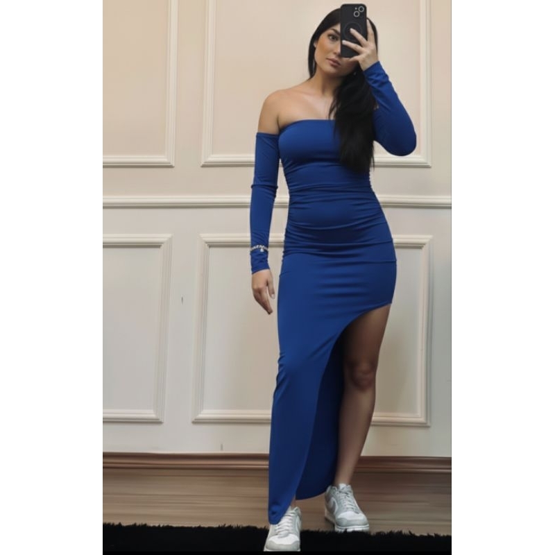 vestido longo/vestido manga longa/vestido gringo/vestido feminino/vestido tubinho