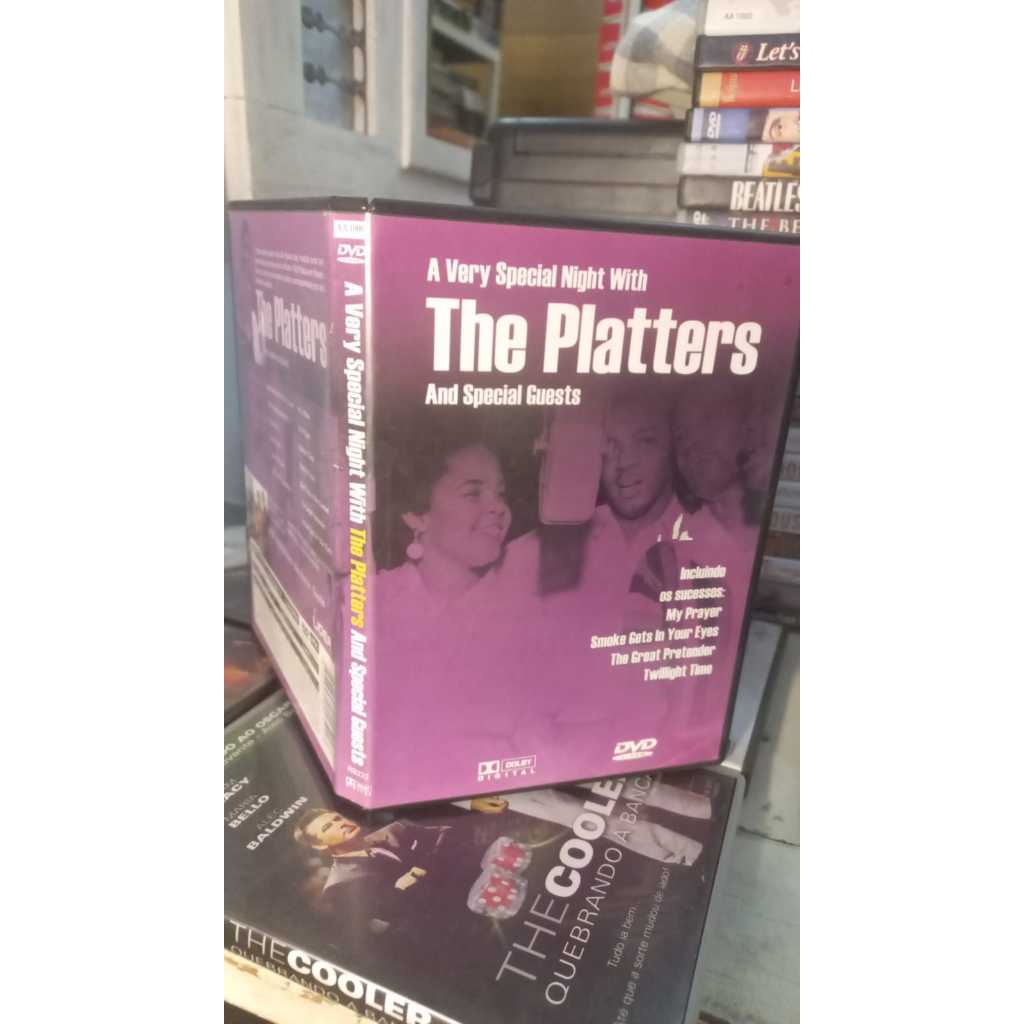 DVD The Platters And Special Guests A Very Special Night With Rock/Soul Brasil - Impecavel