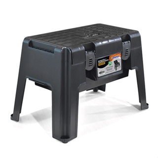 Banqueta e Maleta Organizadora 2 em 1 Multiuso Até 150KG 25833PM Arqplast em Oferta na Shopee