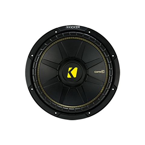 Subwoofer Kicker Series CompC 44CWCD124 12 Polegadas Bobina Dupla 4 Ohms 300 Rms