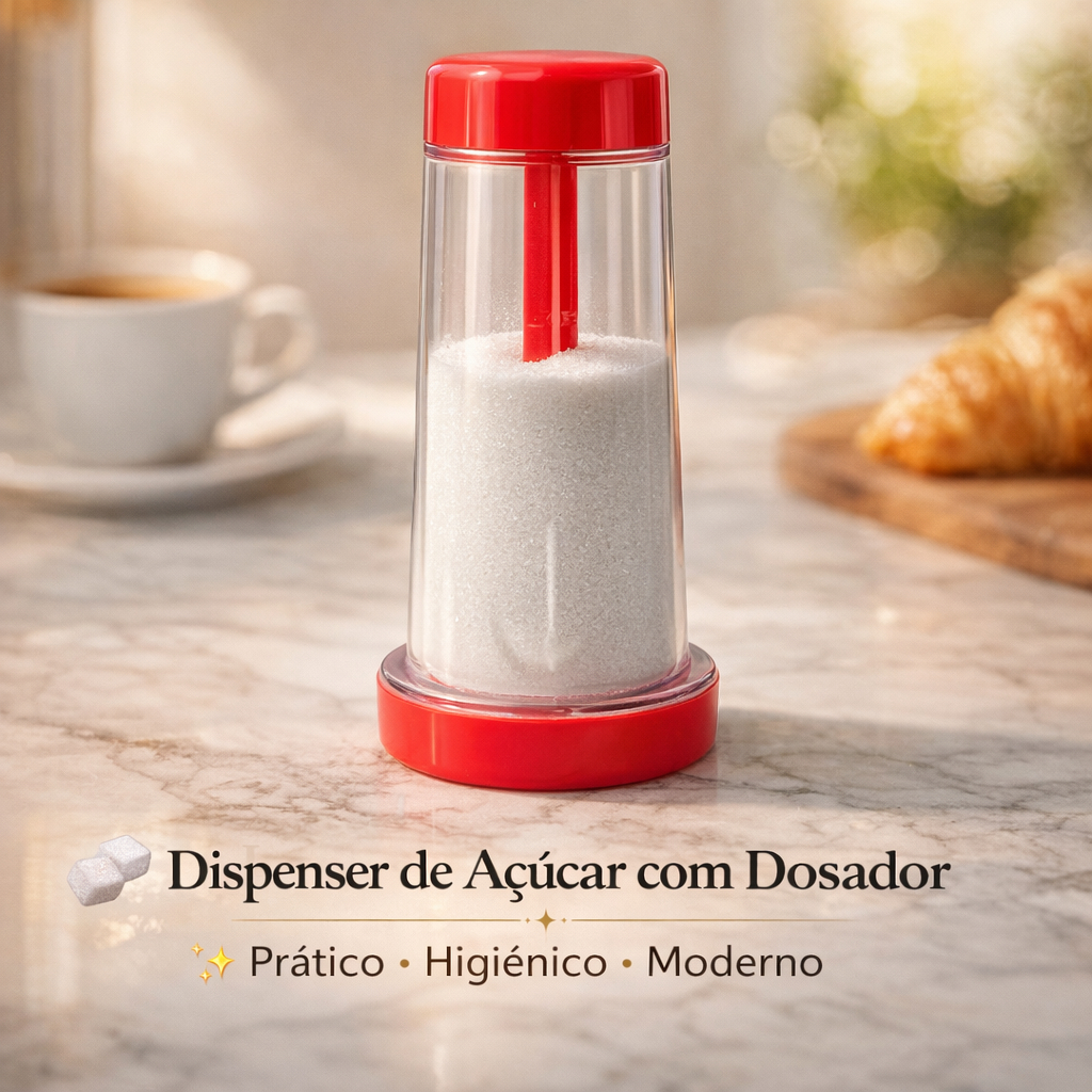 Tapioqueira Portátil 2 em 1 Peneira Tapioca Polvilhador Rotativo Armazena Farinha Povilho Multiuso