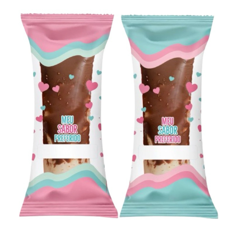 Embalagem Higiênica Geladinho 7x19cm Sacolé Dindin Chup-chup Coracoes em Oferta na Shopee