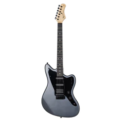 Guitarra Elétrica Tagima Offset 2s 1h Tw-60 Mdsvs Jazzmaster Techwood Shape C Metallic Deep Silver Satin