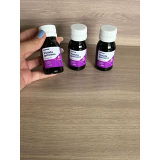 Kit c/3 Unidades Violeta Genciana 1% Antisséptica e versátil - Uniphar em Oferta na Shopee