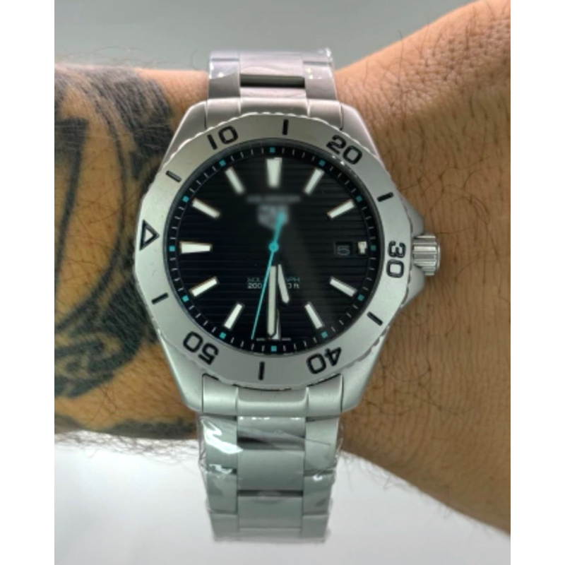 Relógio Masculino Aqua Luxuoso lançamento Inoxidavel Com Caixa