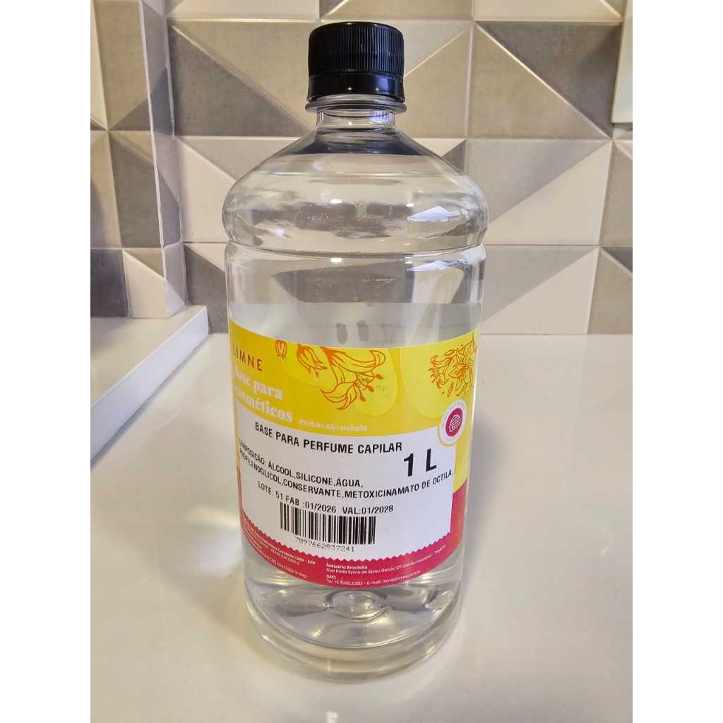 Base para perfume capilar 1 litro