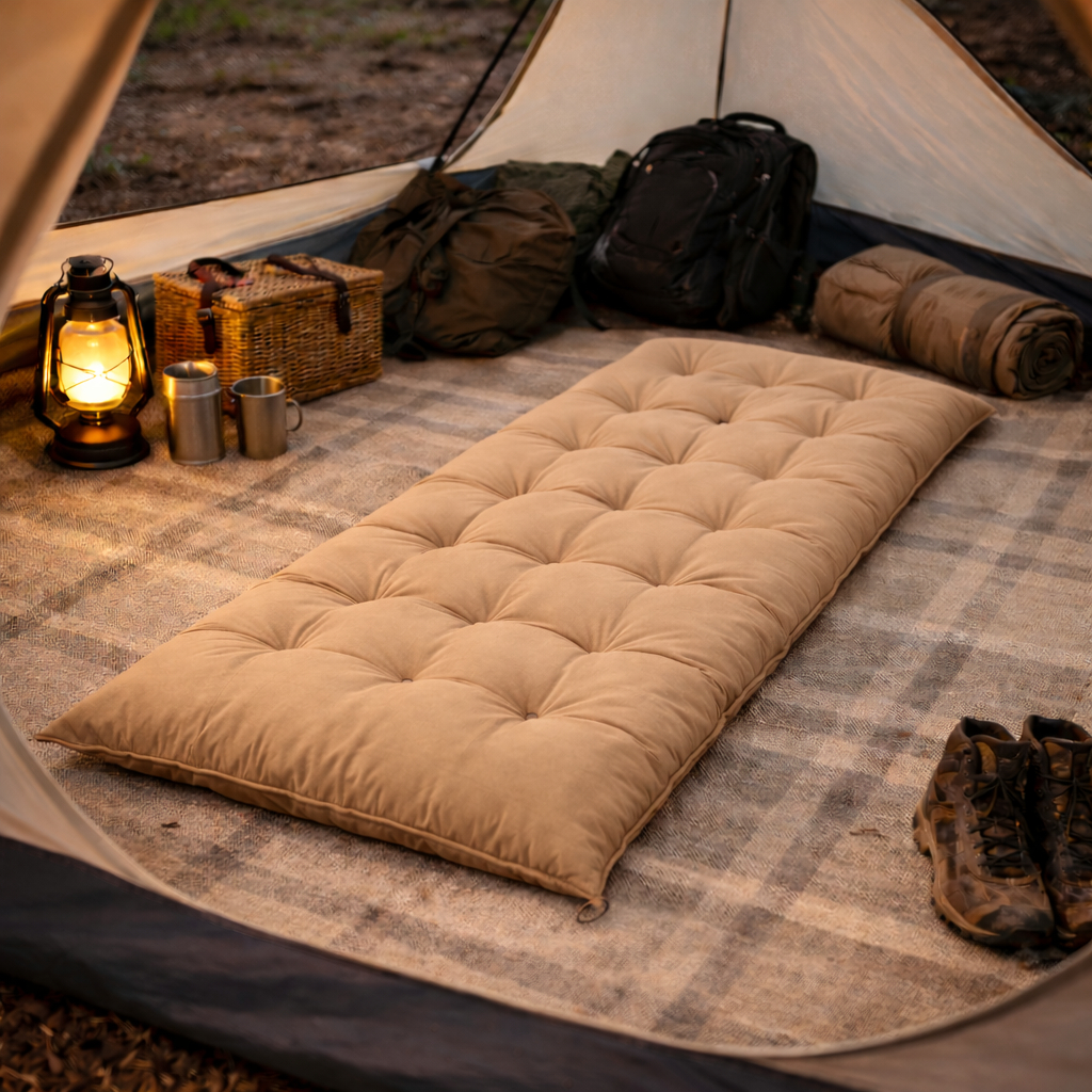 Imagem Colchonete Futon 1,70x60 Espreguiçadeira Almofada Grande Confortável Multiuso