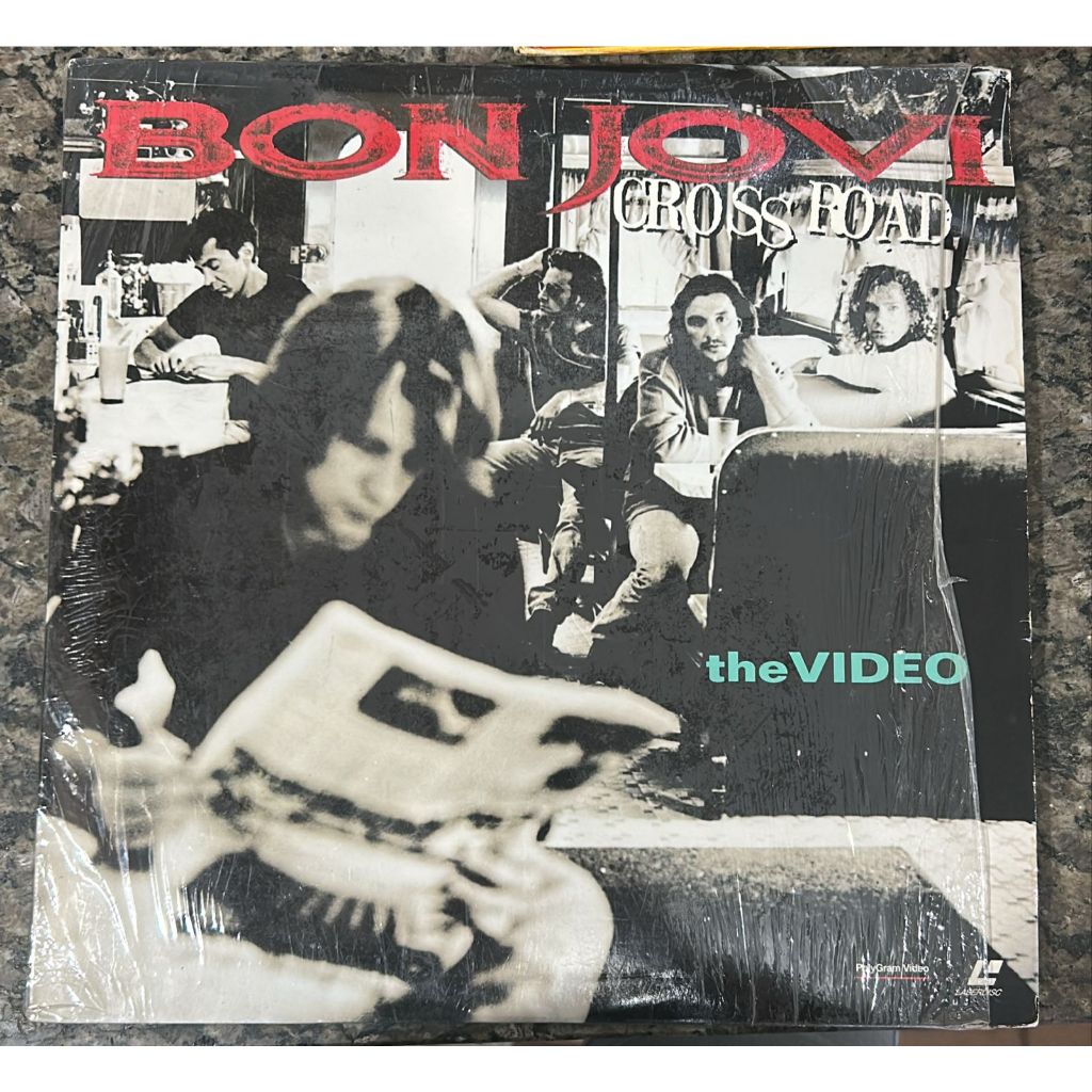 Ld Laserdisc Bon Jovi Crossroad The Video 1994 Mercury Edição Limitada