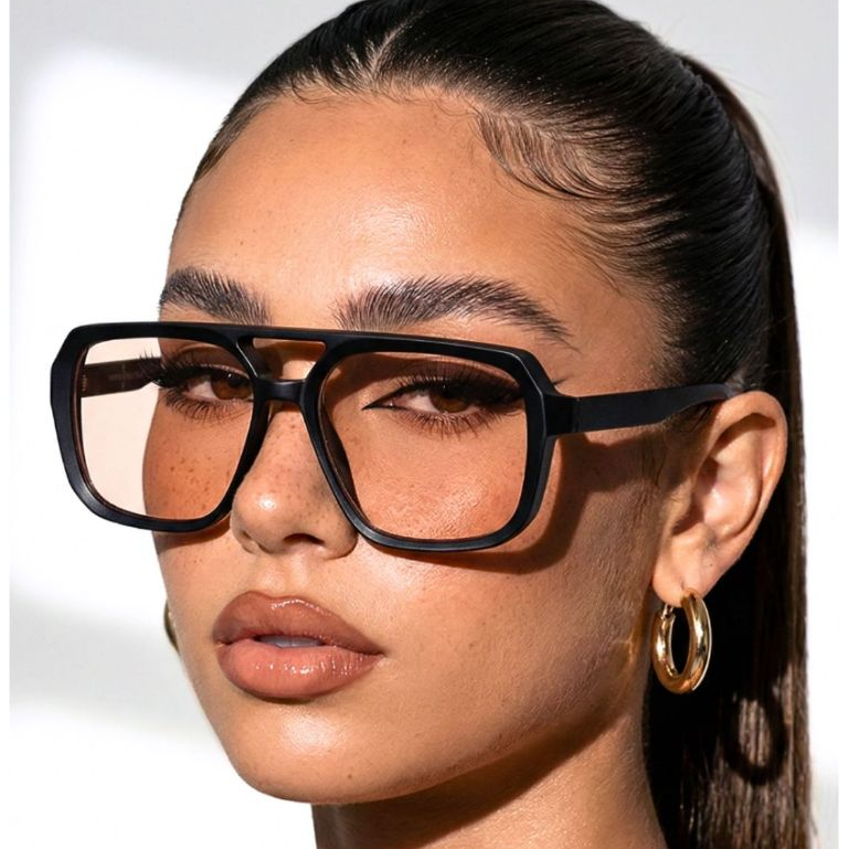 Óculos de Sol Dallas Aviador Lentes Coloridas Estilo Verão Praia Carnaval Clássico uv400 Feminino