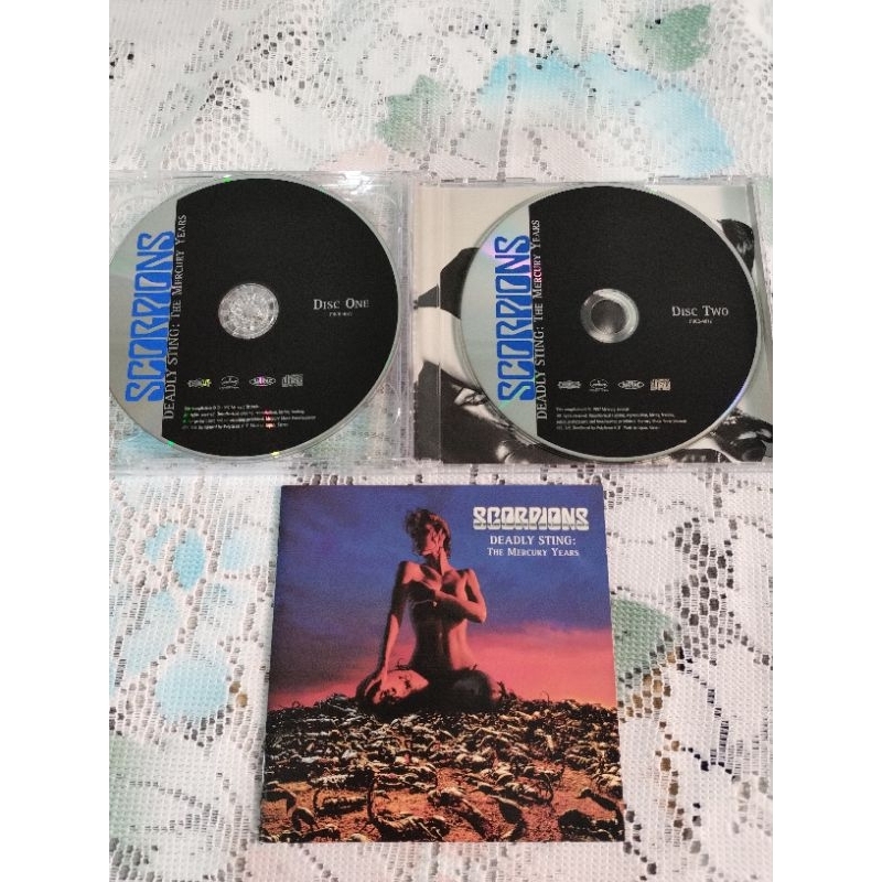 cd duplo Scorpions Deadly Sting importado made In Japan raríssimo