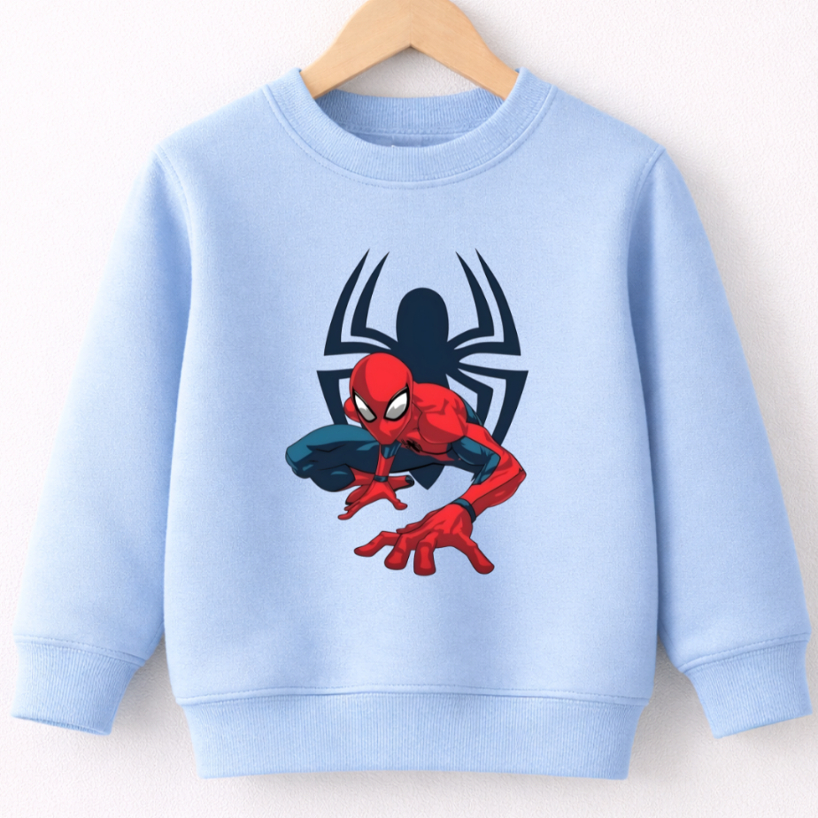 Blusa de frio Infantil meninos homem aranha moletom flanelado 02 ao 12 envio imediato!