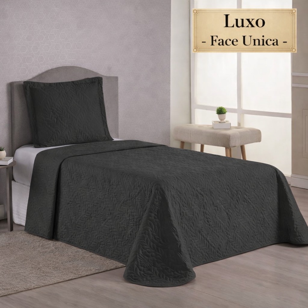 Cobre Leito Luxo Solteiro Matelado – Praticidade, Estilo e Conforto no Dia a Dia | Kit 2 Peças em Oferta na Shopee
