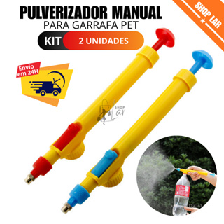Pulverizador Para Garrafa Pet Manual Borrifador Jato Jardim Umidificador Portátil em Oferta na Shopee