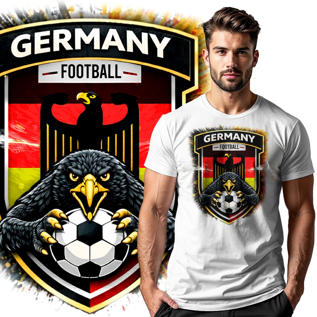 Camiseta blusa Escudo Futebol Alemão Germany Alemanha 26