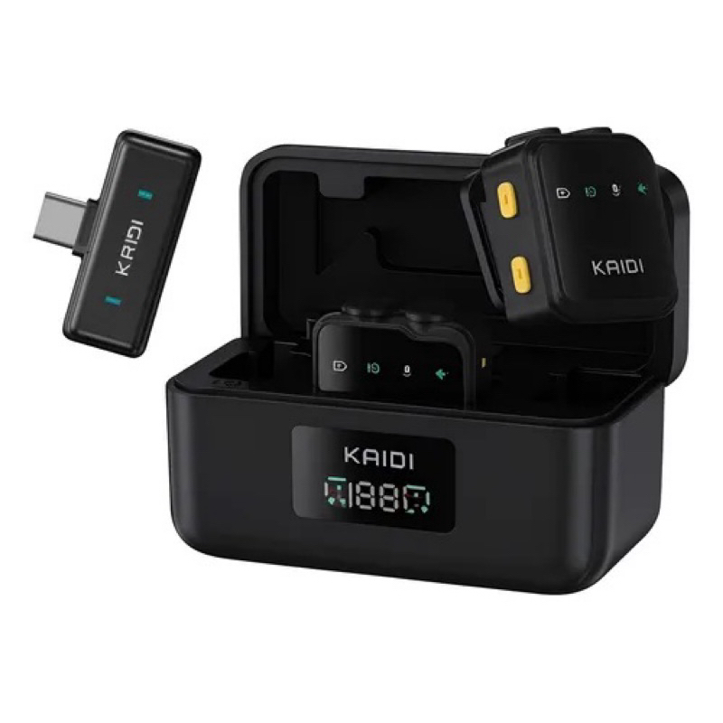 Lapela sem fio Kaidi KMF7-C tipo-C