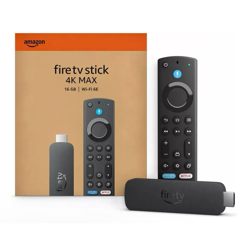 Amazon Fire Tv Stick 4k Max 16gb Wifi 6 Alexa Controle Voz