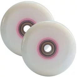 Kit 2 Rodas Carrinho Gira Gira, Patinete E Patins Roller Com Rolamentos - Pronta para uso