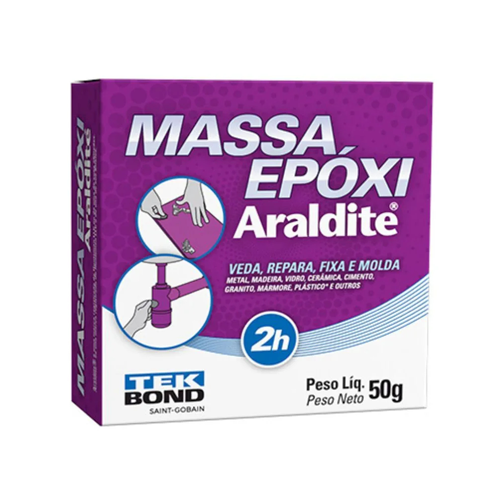 COLA MASSA EPOXI ARALDITE 50G TEKBOND