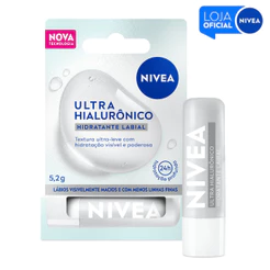 NIVEA Hidratante Labial Ultra Hialurônico 5,2g