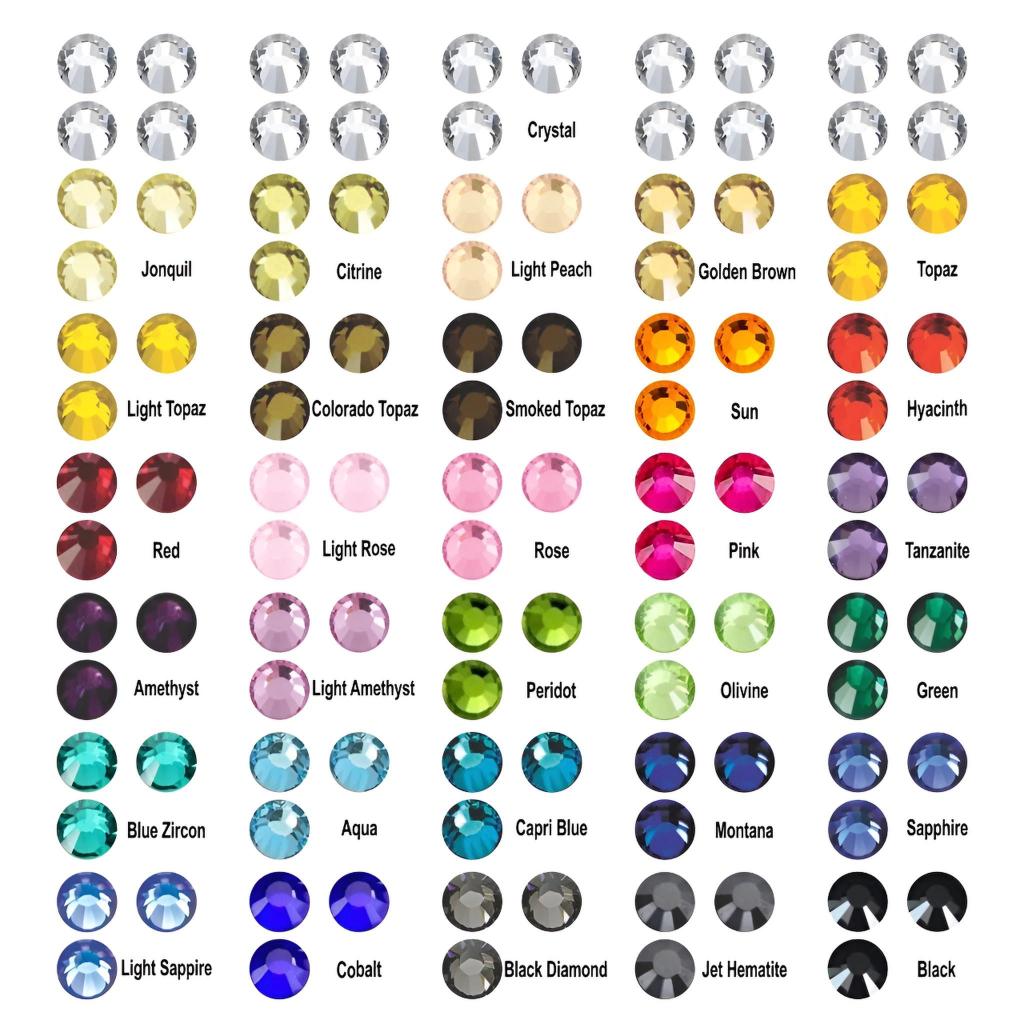 1.000 Strass 3mm Hotfix Cristal Termocolante Strass De Vidro