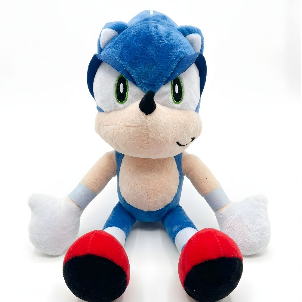 Pelúcia Turma Do Sonic - 22cm - Supersonic Hedgehog - Sonic - Shadow - Knuckles - Tails - Rouge Fofo