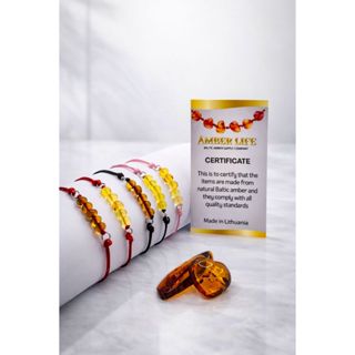 Pulseira De Ambâr Ajustável em Oferta na Shopee