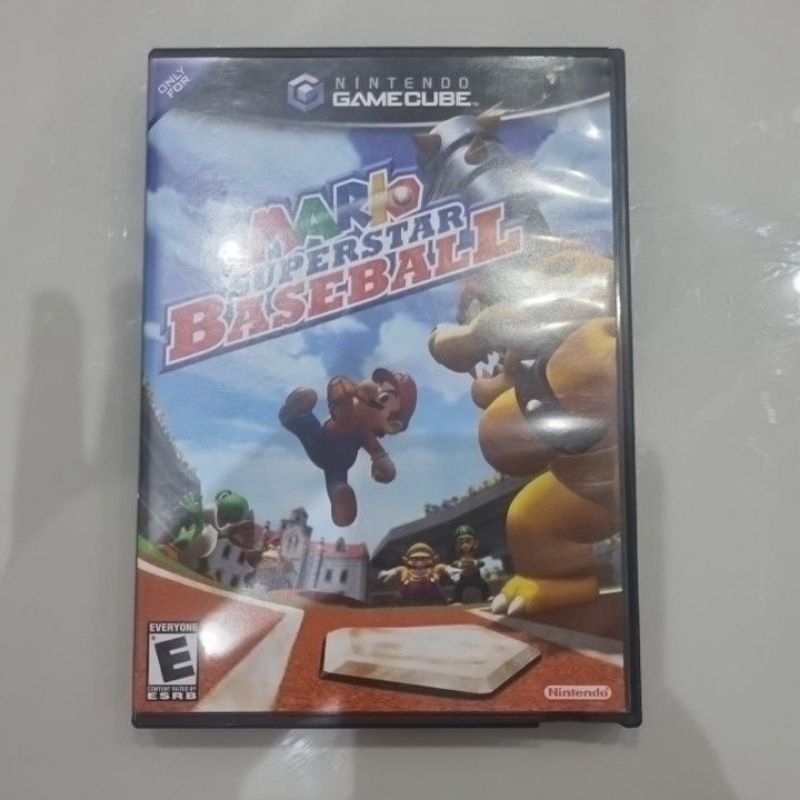 Jogo Mario Superstar Baseball - Game Cube Nintendo
