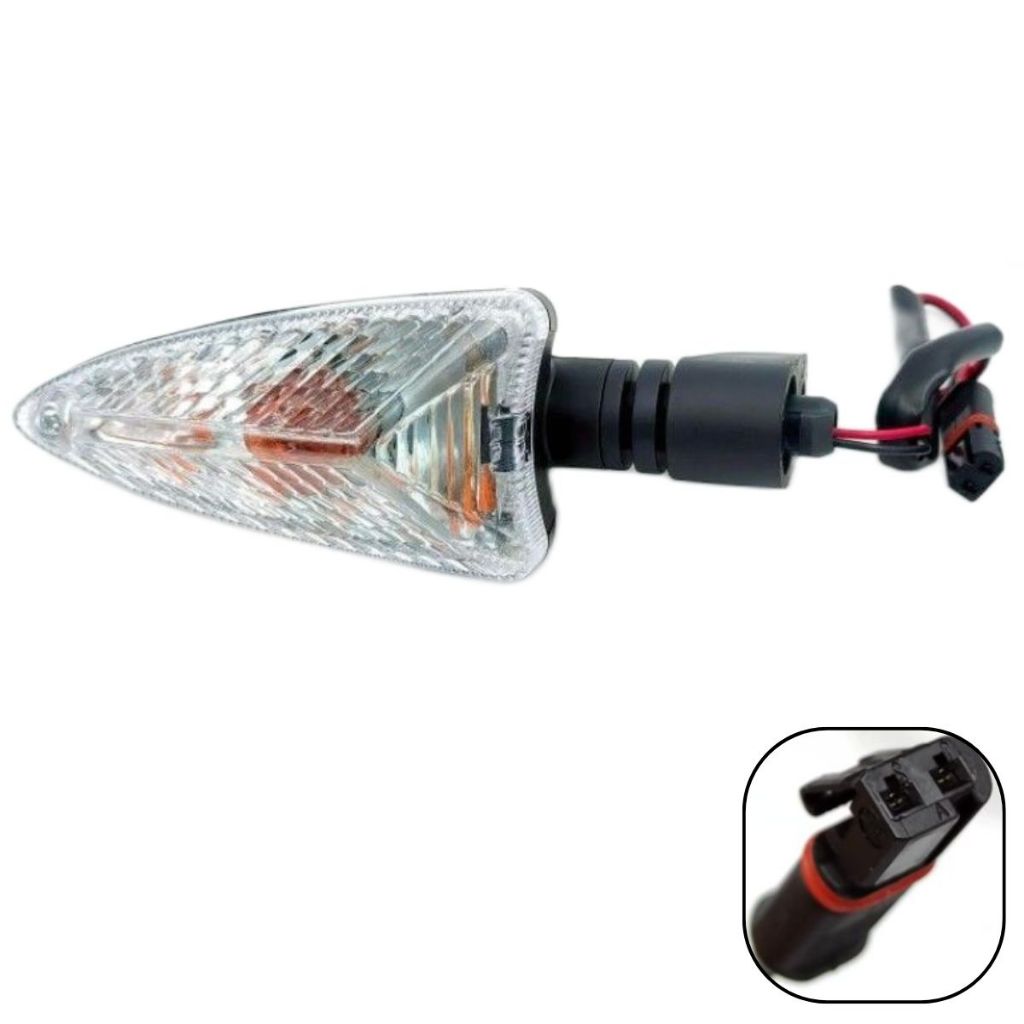 PISCA DAYTONA TIGER 800 1050 BMW 310 S GS 650 TENERE 660 CRISTAL EMBUS SETA TRAS ESQ DD/ TRAS DIR DE