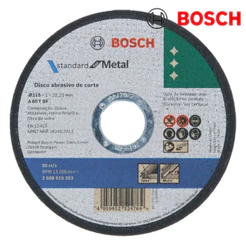 Disco de corte Bosch Standard for Metal 2608619383 115mmx1m