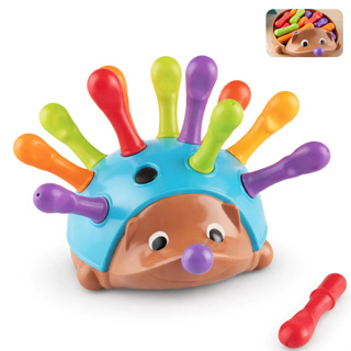Brinquedo De Montar Encaixe Educativo Sensorial Encaixar Ouriço Porco Espinho Recurso Aprendizagem em Oferta na Shopee