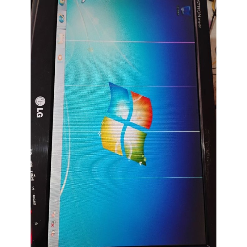 monitor Samsung 16" w1643c sem cabos sem a base