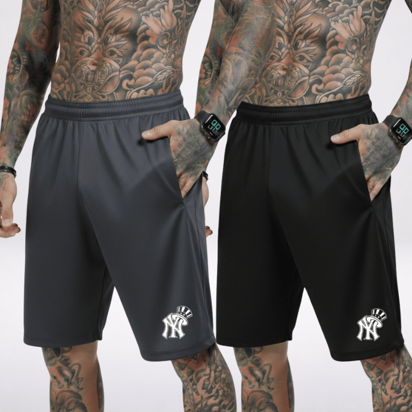 KIT 2 Bermudas Dry Fit Esportiva Masculina Short's Chimpa Para o Dia A Dia Casual Elegante em Oferta na Shopee