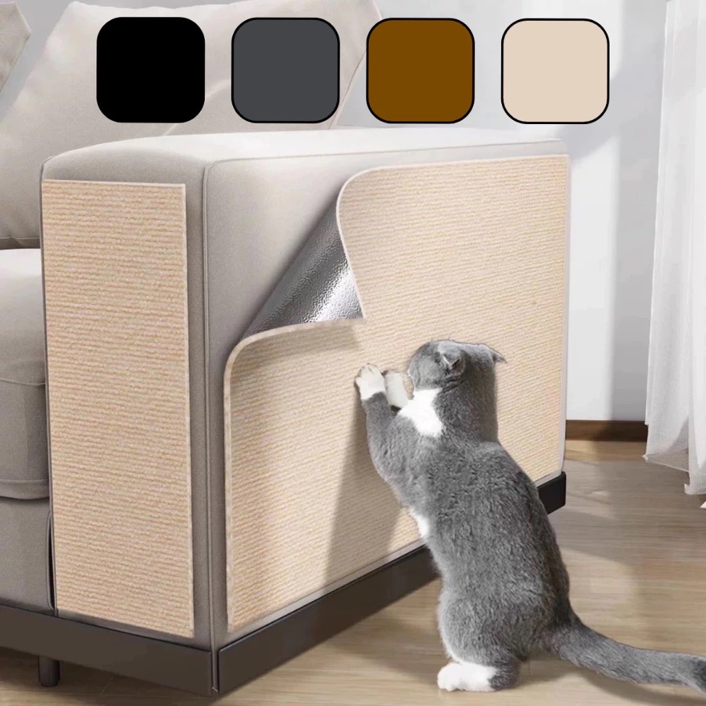 1 a 4 Arranhador Adesivo para Gato Protetor de Sofá Cama Box e Móveis Tapete Anti Arranhões em Oferta na Shopee