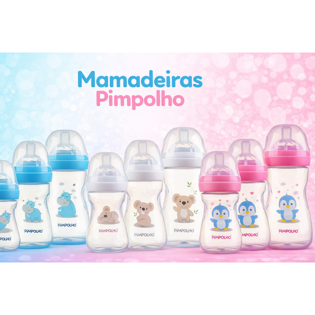 Mamadeira Bico De Silicone Antirrefluxo (SOFT TOUCH) Perfeita Vedação Ergonomica Translucida em Oferta na Shopee