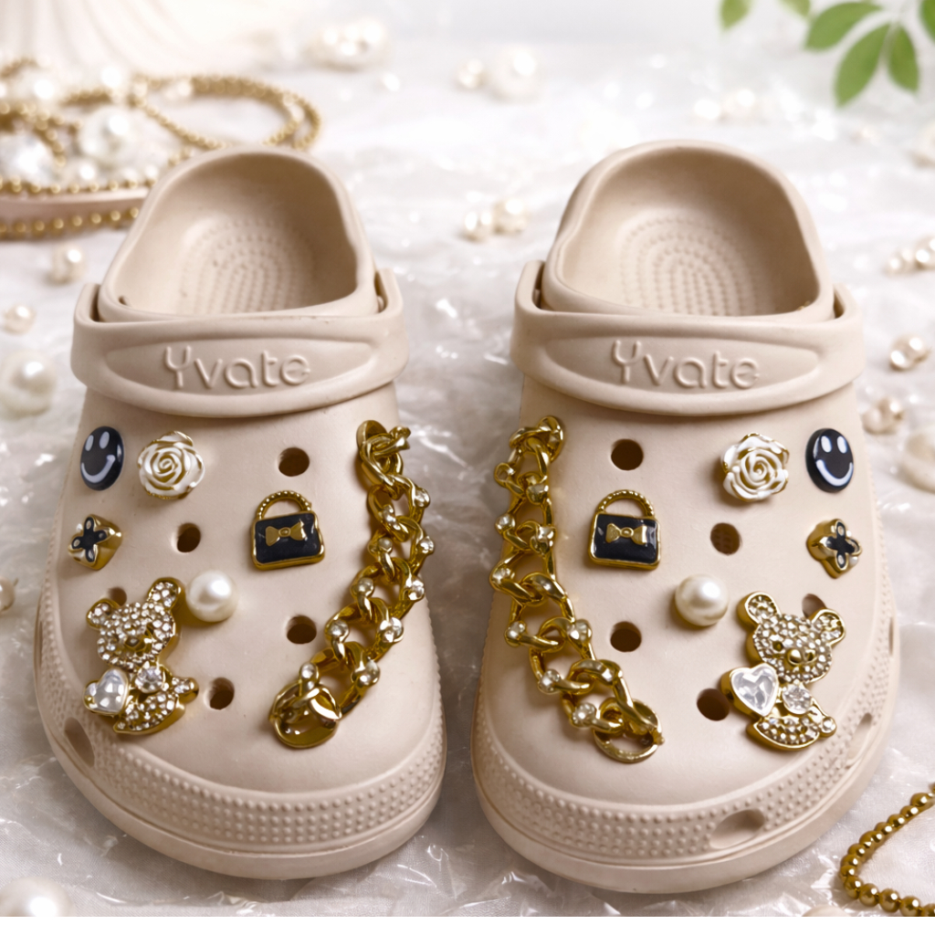 Chinelo Feminino  Babuche  Adulto Com Pins  100% EVA Sandália