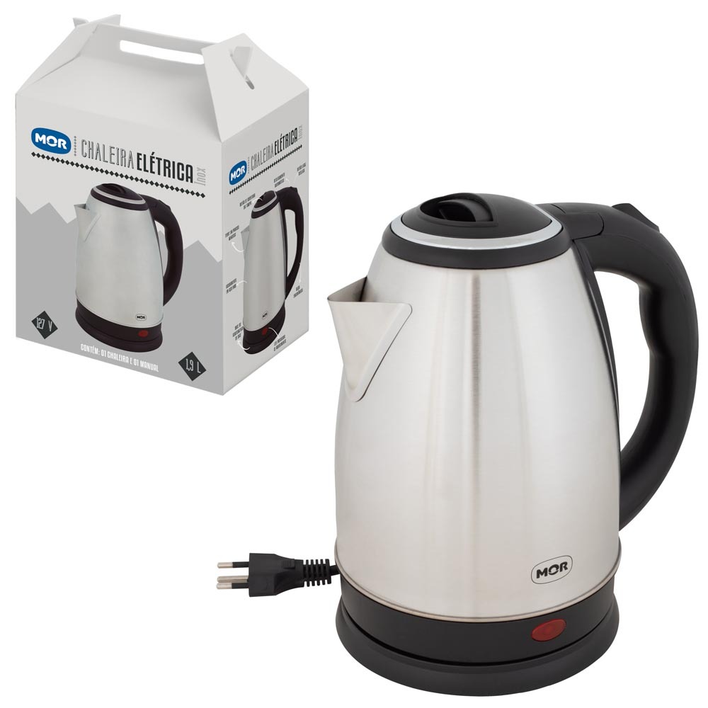 Chaleira Elétrica De Inox 1,9Litros 127v Mor