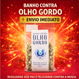Banho  de ervas contra olho gordo / quebra demanda/ inveja/ mal olhado 2 doses em Oferta na Shopee
