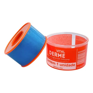 Fita de Silicone Cirúrgica 2,5cm x 5m Transparente Fixação de Curativos Hipoalergênica Hospitalar em Oferta na Shopee