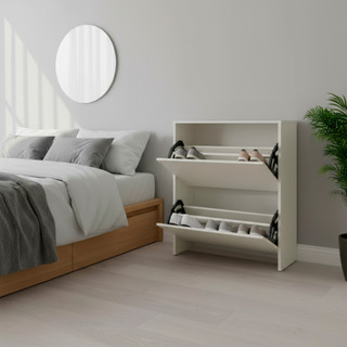 Sapateira com 2 Portas Multiuso Organizadora Para Quarto e Closet