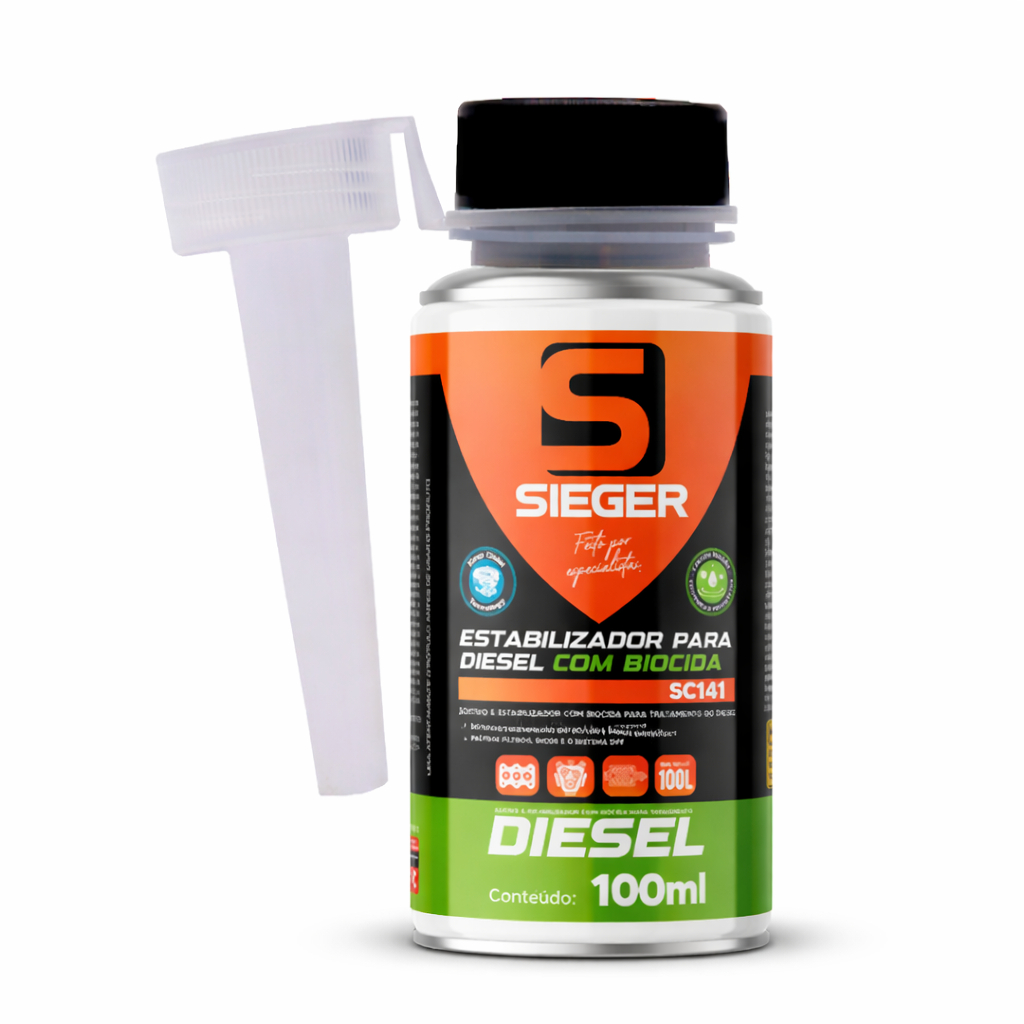Estabilizador Diesel c/ Biocida Sc141 100ml Sieger