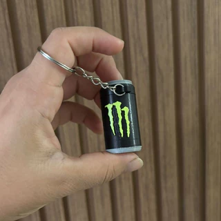 Chaveiro monster porta suplemento whey