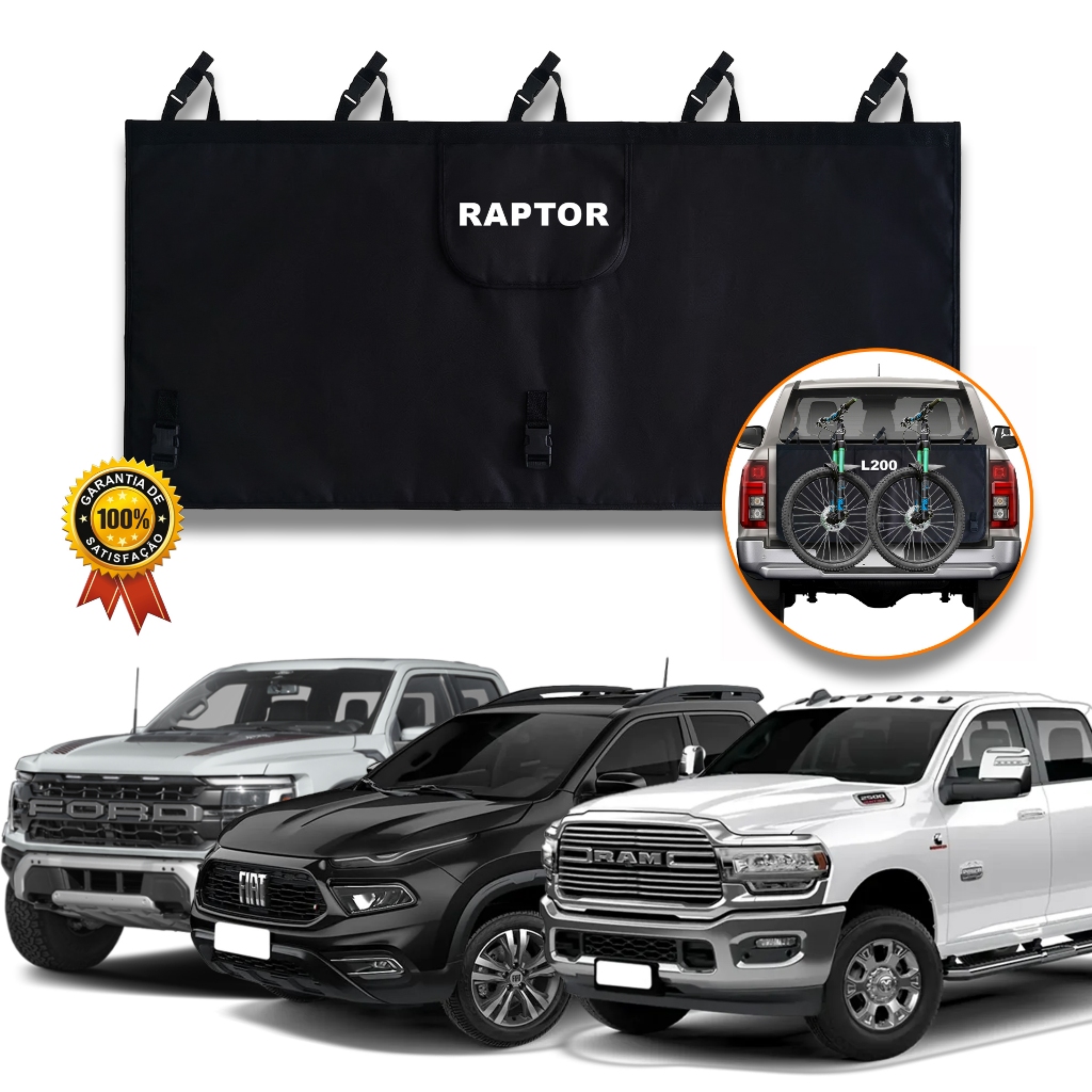 Transbike Truckpad Universal para Pickup Transporte de Bicicletas na Caçamba com Ajuste Seguro