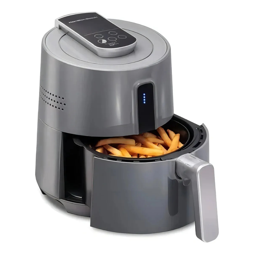 Fritadeira Air Fryer Eletrica Antiaderente Painel Digital 6 Funções Até 200°c 127v - Hamilton Beach