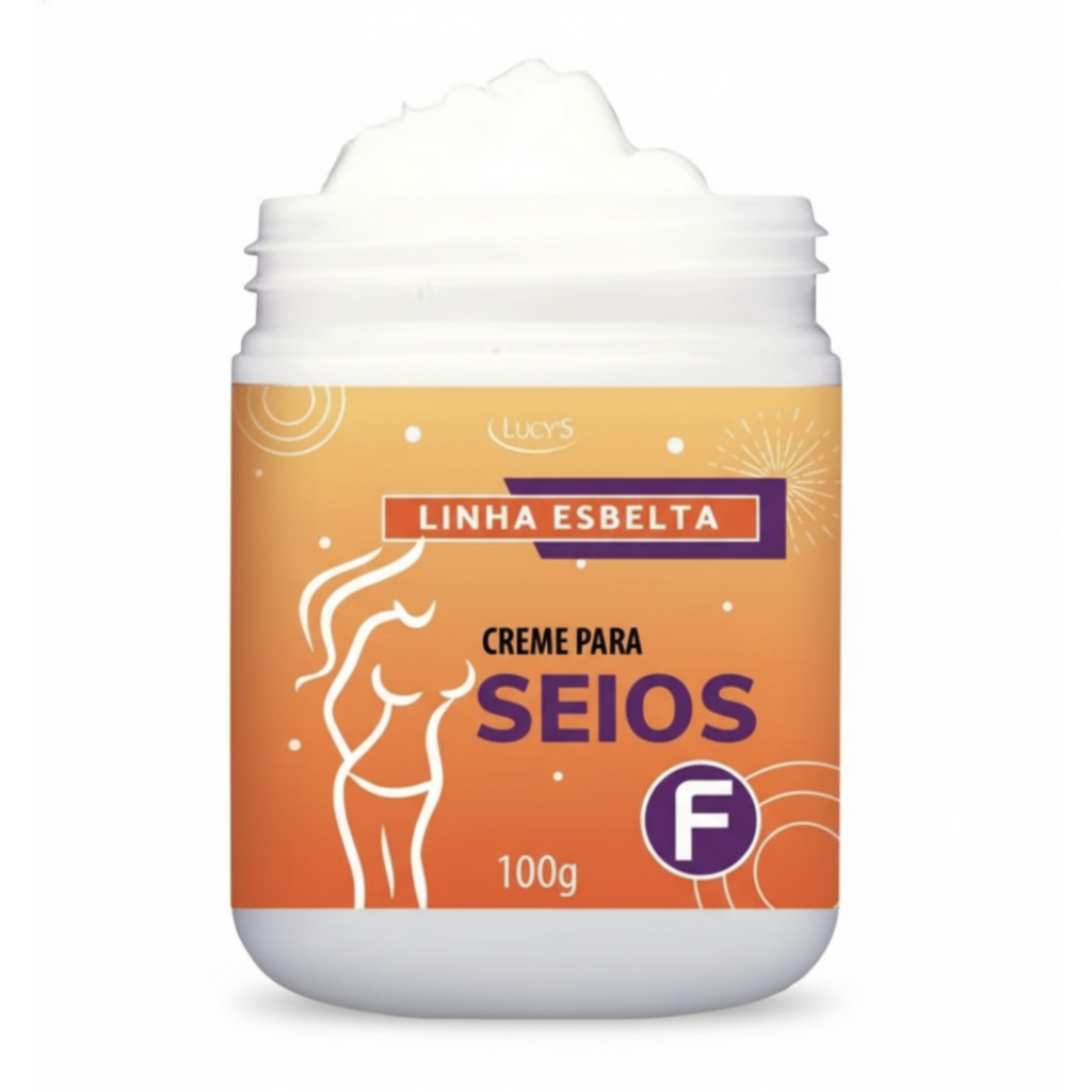 Creme para Aumentar e Firmar Seios F+ Tonificador Lucy's 100g
