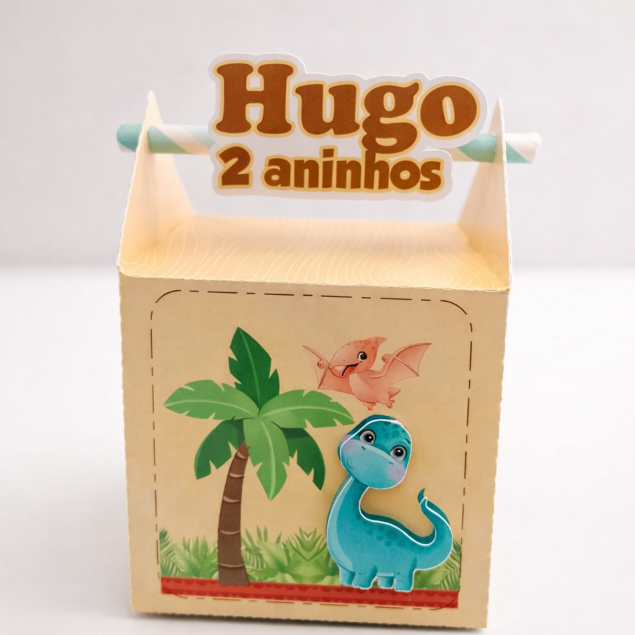 Lembrancinhas Dinossauro Baby/Personalizados Dino Baby/Kit Festa Dinossauro/Caixinhas Personalizada Dinossauro