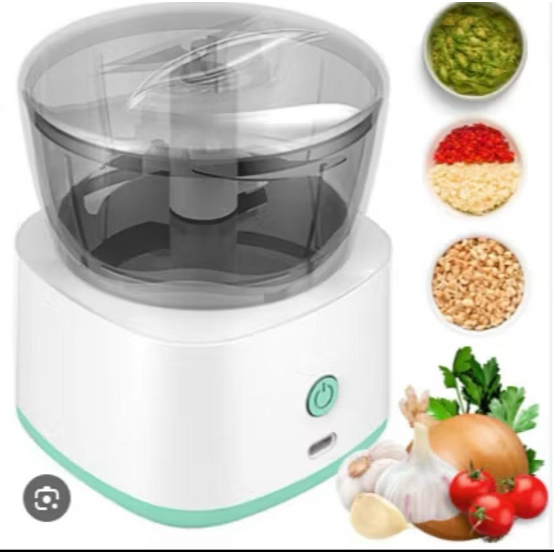 Mini Processador E Triturador De Alimentos Elétrico Potente - 250ml Bivolt